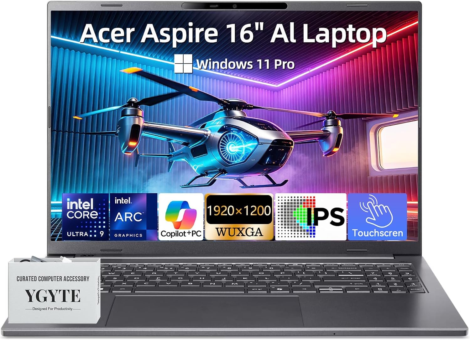 Acer Aspire 16 Inch Copilot+ Laptop